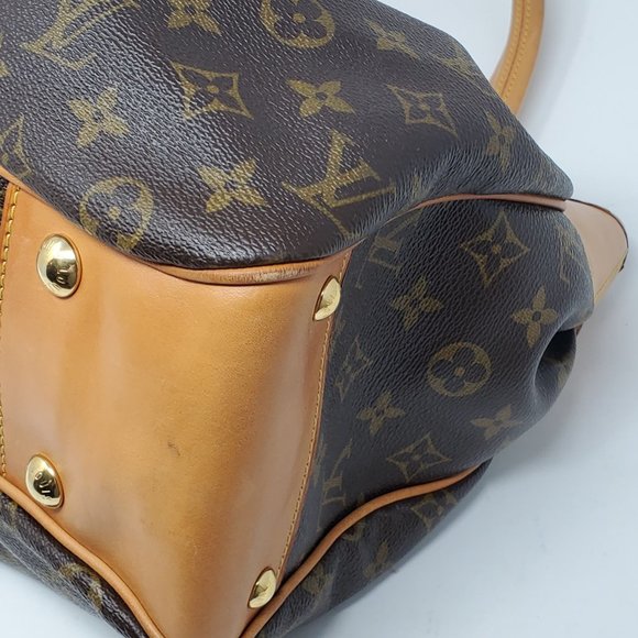 100% Auth Louis Vuitton Boetie MM Monogram ToteBag - Picture 10 of 15